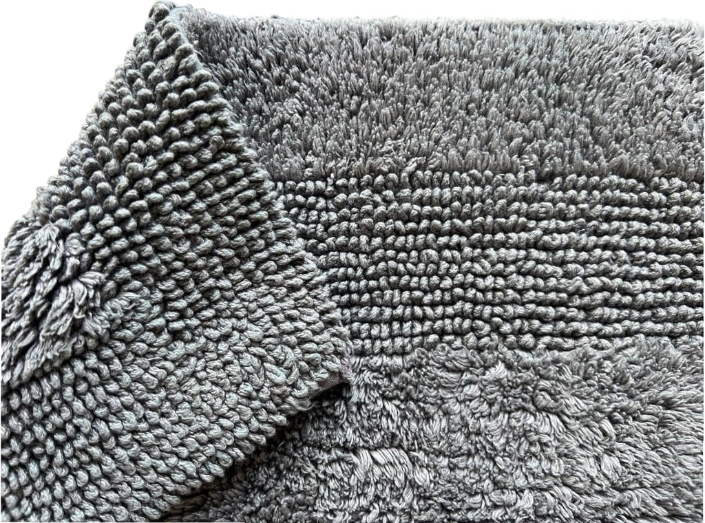 Charcoal Cotton Bathmat