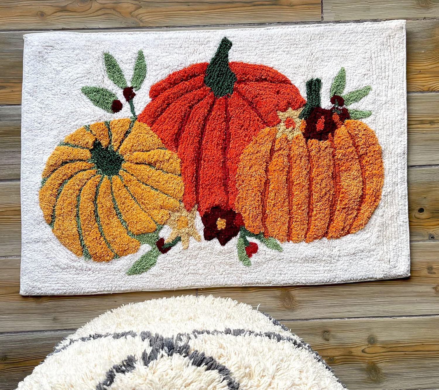 Pumpkin Bathmat