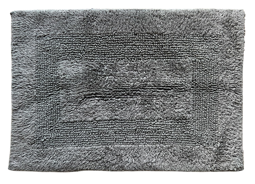 Charcoal Cotton Bathmat