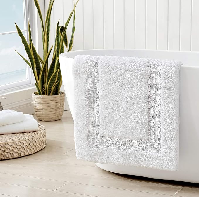 White Cotton Bathmat