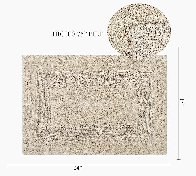 Linen Cotton Bathmat